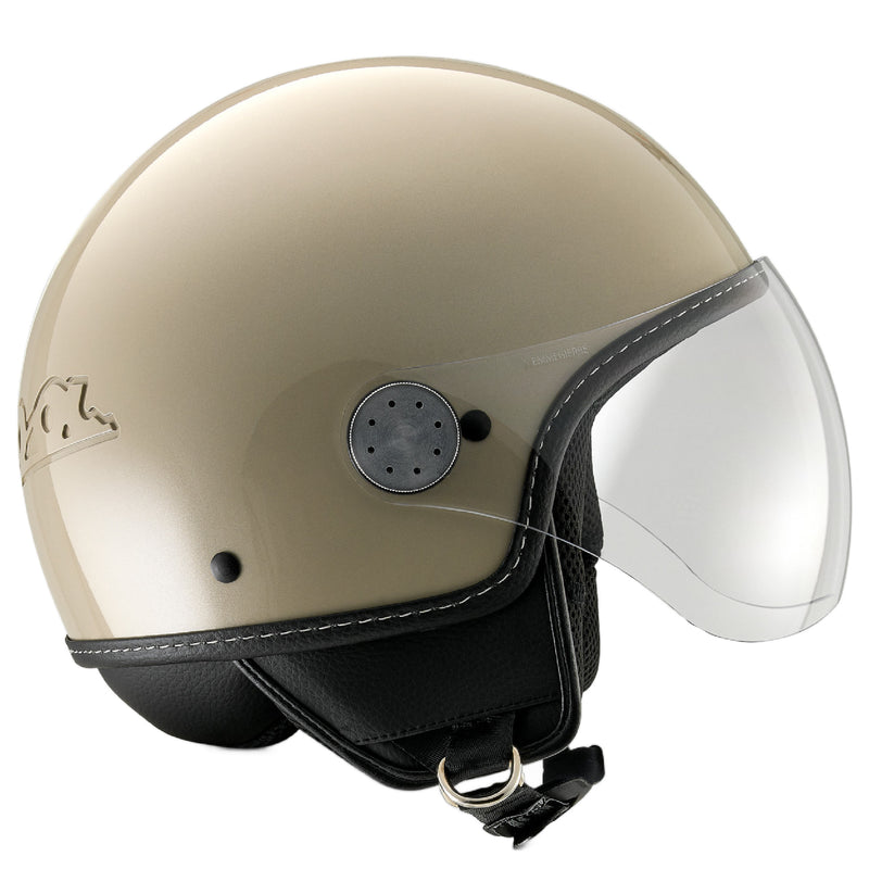 Vespa Demi-Jet 4.0 Helmet - Beige Avvolgente