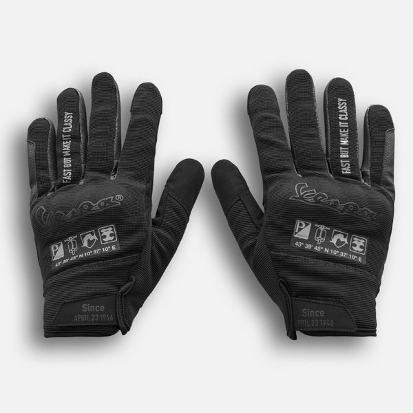 Vespa Dec Technical Gloves - Black