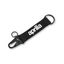 Aprilia Keyring (With Snap Hook) - Black