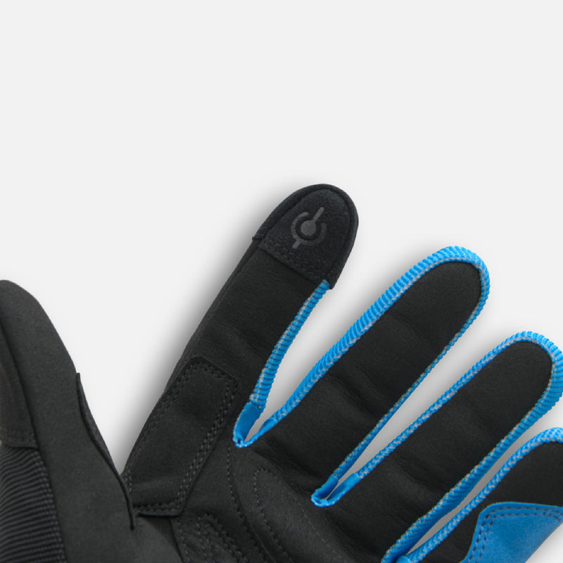 Vespa Dec Technical Gloves - Black & Blue