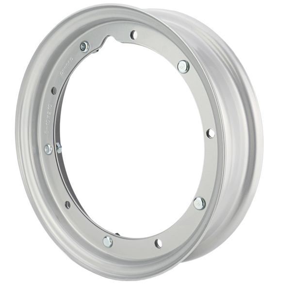 F.A. ITALIA Vespa Split Rim Grey (2.10x10) PX, T5, LML, RALLY, GT, GTR, PK50-PK, V50, 50N, Special, PV, ET3