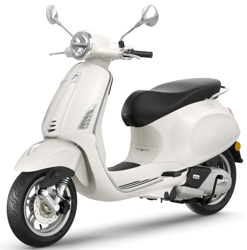 Vespa Primavera 125 E5+ Bianco Innocente Save £960 on RRP