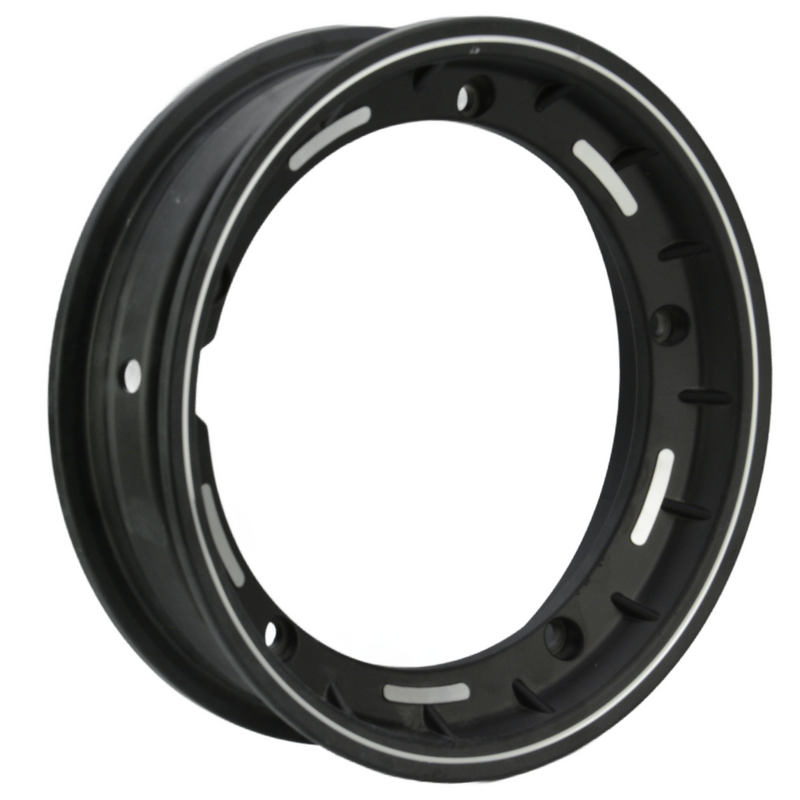 F.A. ITALIA Vespa Tubeless Rim Matt Black (2.10x10) PX, T5, LML (NOS)
