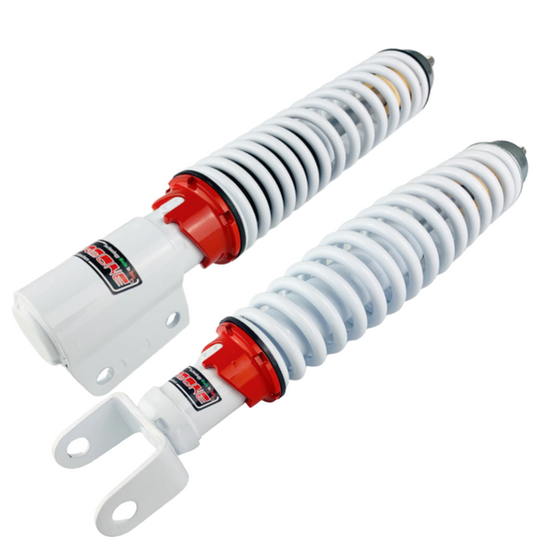 Carbone Sport Vespa Front & Rear Shock Absorber White PX, T5