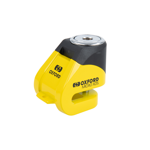 Oxford Micro XD5 Disc Lock Yellow/Black