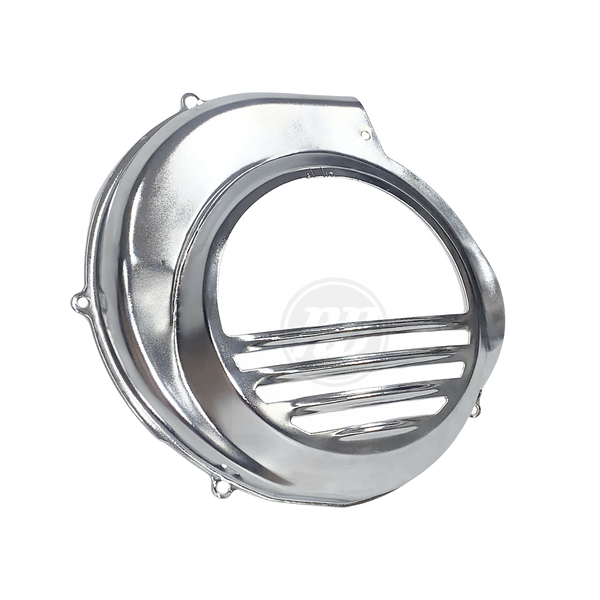 F.A. ITALIA Vespa Flywheel Cover Chrome (Non Electric Start Model) PX80, PX125, PX150, PX200