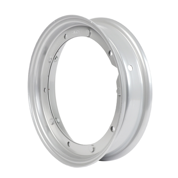 Piaggio Vespa Split Rim Grey (2.10x10) PX, T5, LML, RALLY, GT, GTR, PK50-PK, V50, 50N, Special, PV, ET3